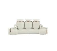 Raccord pneumatique blanc for tube, connecteur for tuyau d'eau, 4/6/8/10/12/14/16 mm, PU, PY, PK, PE, PV, SA, PZA, PLM, SA-B(PK,8mm)