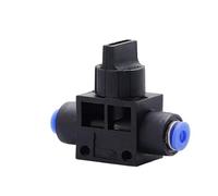 Raccord pneumatique, connecteur poussoir à 2 voies, tuyau de Tube 4mm 6mm 8mm 10mm 12mm(HVFF-4,200 Pcs)