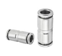 Raccord pneumatique droit en acier inoxydable 304, réducteur PG, connecteur rapide, 4, 6, 8, 10, 12 mm, 10/50/200 pièces(10 Pcs,PG12-8)