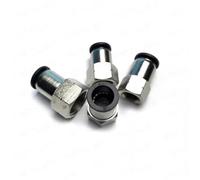 Raccord pneumatique droit en laiton à insertion rapide, 1/8", 1/4", 3/8", 1/2" BSPT femelle, 1/8"- 5/8" de diamètre extérieur, 1 pièce(9.52MM 3L8 INCH_3/8")