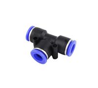 Raccord pneumatique for tuyau, raccord rapide for tuyau d'air, tuyau en plastique, 4 mm, 6 mm, 8 mm, 10 mm, 12 mm, 14 mm(PE,4mm)