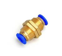 Raccord pneumatique for tuyau, raccord rapide for tuyau d'air, tuyau en plastique, 4 mm, 6 mm, 8 mm, 10 mm, 12 mm, 14 mm(PM,4mm)