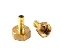 Raccord pneumatique Pagode 4 6 8 10 12 14 16 19 25 mm, embout cannelé femelle, filetage 1/8 1/4 3/8 1/2, raccord de tuyau en laiton
