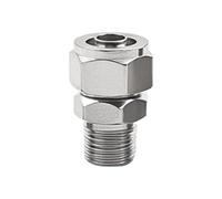 Raccord pneumatique Push-to-Connect en acier inoxydable 304, 8 mm(Stainlesssteelquicktwistpc4*2.5 01)