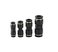 Raccord pneumatique Raccords d'air pneumatiques en PU, 50 ou 100 pièces, 4MM 6MM 8MM 10MM 12MM, mieux que les connecteurs droits bleus(10MM,50PCS)