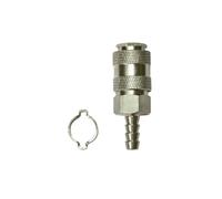 Raccord Pneumatique 8 X 13 Mm Avec Embout Standard, Connexion Rapide Pour Tuyaux à Air Comprimé, Usége Atelier, Garage, Compresseur, Corps En Métal Robuste - Stanley