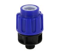 Raccord polypropylène compression 10bar Mâle 1/2 PE Ø25