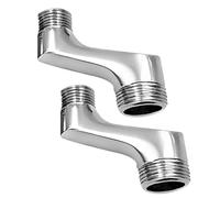 Raccord Pommeau Douche - Connecteur Angle Réglable Robinet | Extension Murale Incurvée, Adaptateur Valve Mélangeuse Acier Inoxydable Pour Cuisine, Buanderie, Évier Utilitaire, Rénovation Dom