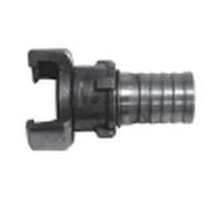Raccord pompier tuyaux en aluminium Ø 25 mm avec verrou à douille annelée réduite - IMER - 290000140