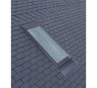 Raccord pour ardoises Gris VELUX 55x78 cm - matériaux plats jusqu'à 8 mm - EDL CK02 0000