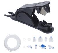 Raccord pour Conduite D’eau de Réfrigérateur, Kit 1 Set Pom Blanc | Adaptateur Rapide 10m, Installation Facile sans Couper L’arrivée D’eau, pour Machine à Glaçons