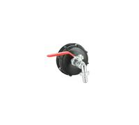 Raccord pour cuve d'eau S100X8 avec robinet en laiton chromé 15 mm