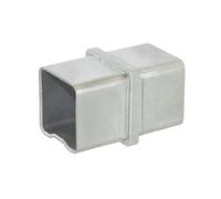 Raccord pour main courante - tube carré 40 x 40 mm - inox 316 - angle variable - brossé Design Production