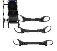 Raccord pour poussette double, ceinture de sécurité universelle pour poussette, crochet de sécurité réglable, connecteur articulé réutilisable pour poussette jumelle