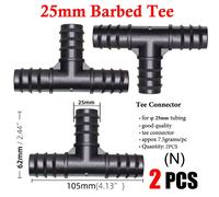 Raccord pour tube d'irrigation de jardin,coude égal,raccord d'extrémité,adaptateur Micro goutte-à-goutte - Type NX2PCS