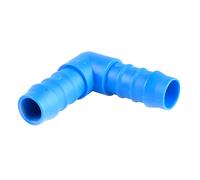 Raccord pour tuyau arrosage cannelé plastique coude femelle-femelle 16mm Spid'O