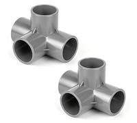 Raccord PVC 4 voies à angle droit 20mm (25mm)