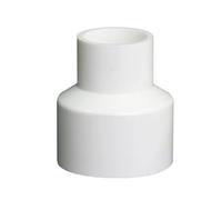 MEXEWORD Raccord PVC Blanc 20/25/32/40/50/63/75/90/110/125/160/200 mm Raccord réducteur Droit for Tuyau d'eau(63-20mm)