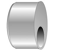 - Raccord PVC évacuation First Plast - Tampon de Réduction PVC MF 100/80