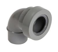 Raccord PVC évacuation Nicoll - Coude PVC évacuation à joint 87°30 Mâle Femelle Ø40