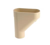 Raccord PVC - Girpi - Jambonneau PVC - Ø 80 mm - Couleur Sable - Évacuation Eaux Pluviales