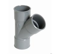 Raccord PVC - NICOLL - Coude Ø40 - A glissement - Femelle - Évacuation des eaux