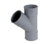 Culotte PVC à 45° femelle / femelle - Ø 50 - BJ144 NICOLL