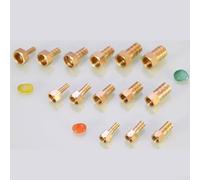 Raccord queue ardillon en laiton efficace pour tuyaux filetés femelle BSP, 14 mm