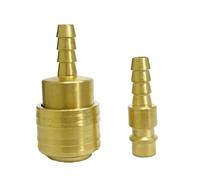Raccord rapide à air comprimé NW 7,2 avec douille de tuyau (pour tuyaux de 8 mm) pour raccord d'air comprimé