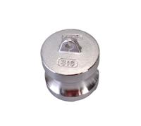 Raccord rapide à came en acier inoxydable 304, 1/2", 3/4", 1", avec rainure et système de verrouillage à came. Adaptateur de connexion.(Type DP,1/2")