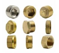 Raccord rapide à tête hexagonale en laiton for robinet, filetage mâle/femelle 1/8, 1/4, 3/8, 1/2, 3/4, adaptateur universel(3l8 Female,1pcs)