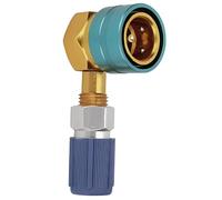 Raccord rapide - Adaptateur R1234yf R134a, raccord de tuyau de réfrigérant AC, kit de charge manuel pour climatiseurs, pièces de rechange, kit de raccordement de tuyau pour climatisation pour