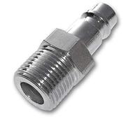 Raccord rapide air comprimé fileté mâle 1/2" GAZ (Lot de 2)