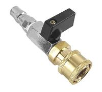 Raccord Rapide Air Comprimé, Métal de Raccord Pneumatique, 1/4 Raccord Air Comprimé, Raccord Compresseur, 1/4 Embout Compresseur Air, Embout Compresseur (1)