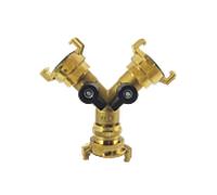 Raccord rapide AquaCraft 1001000147 Distributeur 2 voies, laiton