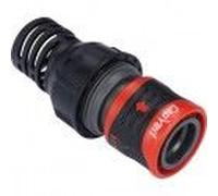 Raccord rapide arrosage avec blocage et maintien lock tuyau ° 15 - 19 mm CAP VERT