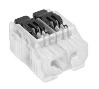 Raccord rapide avec levier 2x 0,2-4mm² sans halogène EGS 2054422