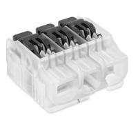Raccord rapide avec levier 3x 0,2-4mm² sans halogène EGS 2054423