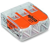 Raccord rapide avec levier 3x0,2-4mm² 221-413/995-012