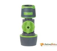 Raccord rapide avec vanne d'arrêt en bi-matière Universel Ø12, 15 et 19mm - Ribiland