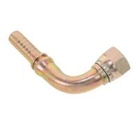 Raccord Rapide, Connecteur Coudé à Filetage Interne en Fer | Installation par Pression, Réparation Fiable sous Forte Pression, pour Maintenance Automobile et Hydraulique