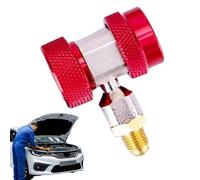 Raccord Rapide d'Accès en T - Adaptateurs Réglables pour Gaz R134A | Raccord Réglable de Précision pour Systèmes de Climatisation Automobile