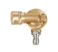 Raccord rapide de 6,35 mm pour nettoyeur haute pression Buses de pulvérisation Embouts multi-angles Adaptateur de nettoyeur haute pression Accessoires de connexion rapide Rondelles haute puissance