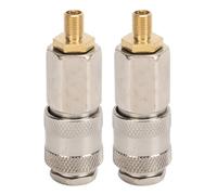 Raccord Rapide de Gonfleur D'air, Adaptateur de Tuyau D'air 1/4 NPT, Raccord Rapide pour Pompes ¨¦lectriques Gonflables avec Connecteur Rapide Universel 1/4 et Valve Standard