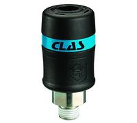 Raccord rapide de sécurité fileté mâle 3/8" BSP 88m3/h - OP 0721 - CLAS Equipements