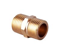 Raccord rapide, douille hexagonale réductrice, adaptateur BSP, raccord de tuyau hexagonal en laiton, 1 pièce(Male to Male,A 3/8 BSP_B 3/4 BSP)