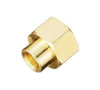 Raccord rapide, douille hexagonale réductrice, adaptateur BSP, raccord de tuyau hexagonal en laiton, 1 pièce(Female to Female,A 1/4 BSP_B 1L4 BSP)