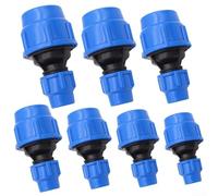 Raccord rapide en polyéthylène pour systèmes de tuyaux d'irrigation nécessitant des cycles de déconnexion et de reconnexion fréquents (32 x 25)