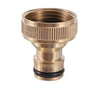 Raccord rapide fileté en laiton 1/2", 3/4" 1", 16 mm, for robinet, compatible avec les pistolets à eau de lavage auto et les machines à laver. Adaptateur de robinet (1 pièce).(3I4 F-Thread)