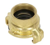 Raccord rapide filetée laiton avec raccord Kerbl 1/2" Doré TU